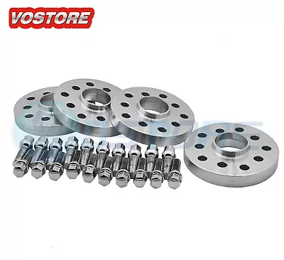 (4) 20mm&25mm Hubcentric Wheel Spacers Adapters 5x100 /5x112 For Volkswagen Audi • $72.50