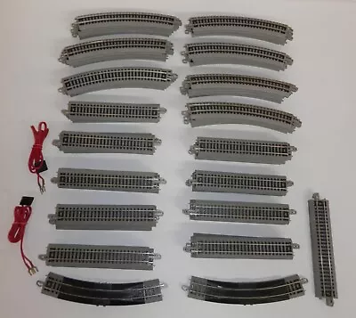 $19.99 • Buy Bachmann N Scale Nickel Silver E-Z Track (85pcs) HUGE LOT
