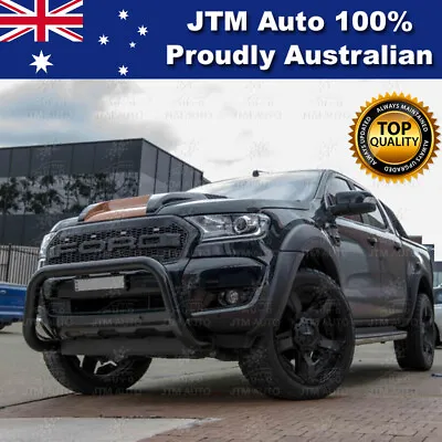 ADR Approved Black 3  Nudge Bar To Suit Ford Ranger Tech Pack + Sensor 2015-2018 • $319