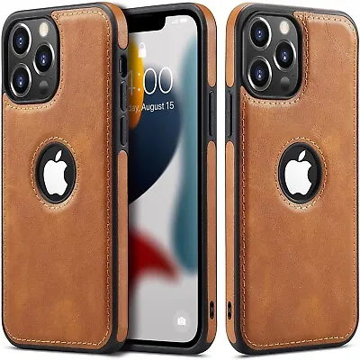 For Apple IPhone 15 14 Plus 13 12 11 Pro XR XS Max Case Leather Shockproof Cover • $8.99