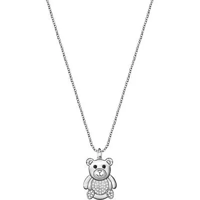 MORELLATO Womens Necklace LOVE S0R27 Stainless Steel Baby Bear Swarovski • $56.35