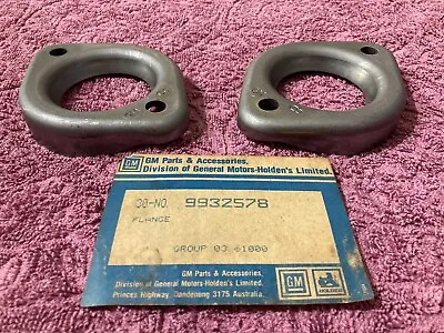 Holden Nos Vb Vc Vh Vk Commodore Sle Sl GENUINE V8 Exhaust Flange Plates X2 • $70