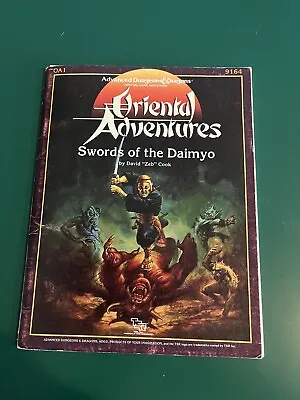 OA1 Swords Of The Daimyo; TSR 9164 Oriental Adventures • $20