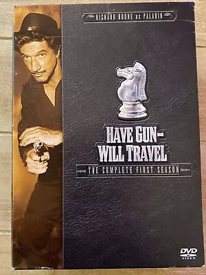 $5.59 • Buy Have Gun Will Travel: The Complete SEASON 1 Western Series 6 DVD BOX SET