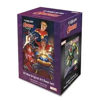 2022 Upper Deck FLEER ULTRA Marvel Avengers Trading Cards Blaster Box Sealed • $26.49