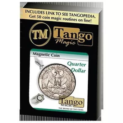 Magnetic Coin D0026 (Quarter Dollar) By Tango - Trick • $27.99