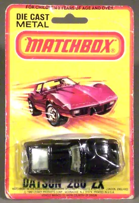 Matchbox Superfast Datsun 280 ZX 'Fairlady Z' 1979 FACTORY SEALED BLISTER-CARD  • $25