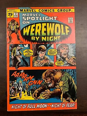 Marvel Spotlight #2 1st Appearance Werewolf By Night (1972)  Vf Or Better! • $499.99