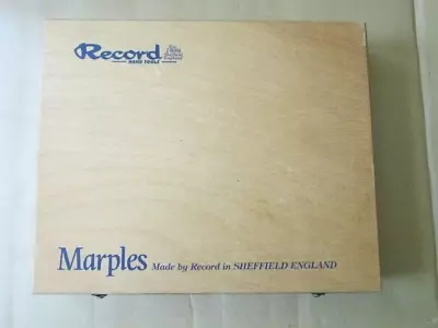 EMPTY Wooden Case Only For Record Marples Tools Sheffield England Chisel Set • $29.97