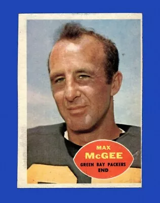 1960 Topps Set-Break # 55 Max McGee VG-VGEX *GMCARDS* • $0.79