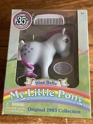 My Little Pony 35th Anniversary - Original 1983 Collection 'Blue Belle'. • £19.99