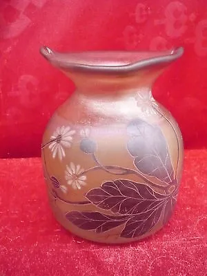 Very Beautiful Massive Vase _Pflanzendekor__Ludwigsthal Handmade__Signed_ • £72.11