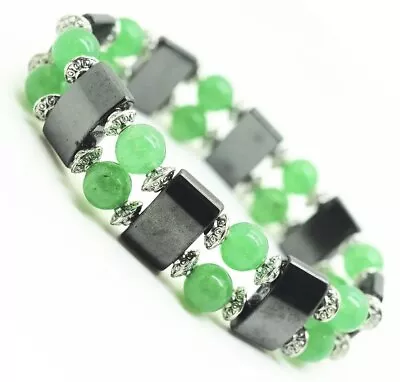 Factory Direct Sale Howlite Bracelets Hematite Magnetic Healing Jewelry Bangle • $8.25