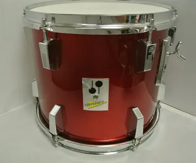 SONOR MADE In GERMANY PERFORMER SERIES 13  RED RACK TOM For YOUR DRUM SET #K163 • $224.95