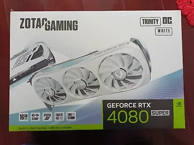 Zotac 4080 Super Trinity OC In White Perfect For Itx Build  • £970