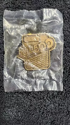 2017 Indy 500 New Bronze Pit Badge Original Sealed Package • $52.50