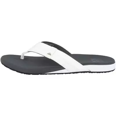 Reef Mens Cushion Phantom Flip Flop White/Charcoal 10 US • $30.19