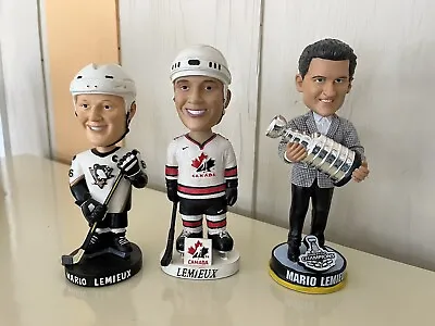 Mario Lemieux Bobbleheads (Lot Of 3) • $70