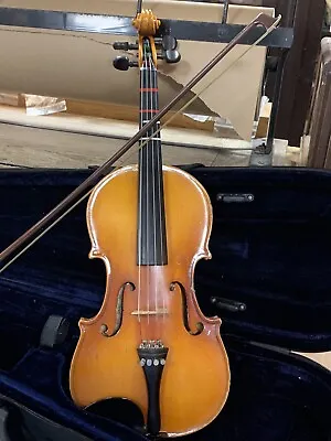 Vintage 1971 Kiso Suzuki 3/4 #8 Violin W/ Case & Bow Good Condition (10a) • $175