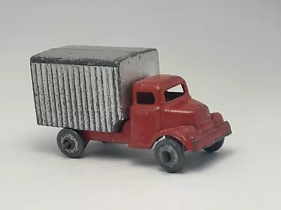 Vintage 1950s BARCLAY DELIVERY TRUCK/MOVING VAN Red 2  Diecast • $4.99