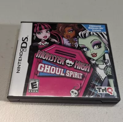 Monster High Ghoul Spirit Nintendo DS - Complete Test Good • $12