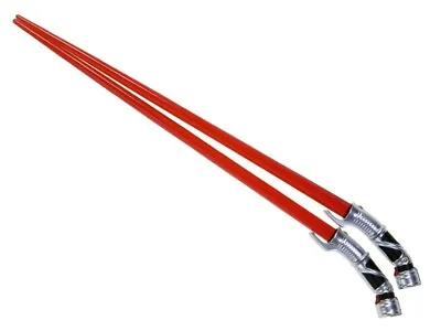 Star Wars Bundle 2 Wands Sabre Laser Count Dooku Lightsaber Chopsticks 992775 • $44.98