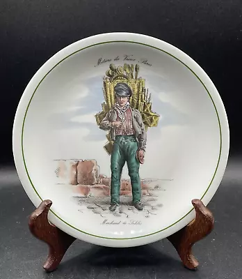 Tradition CNP Metiers Du Vieux Paris  Marchand De Sebiles  Porcelain Plate • $12