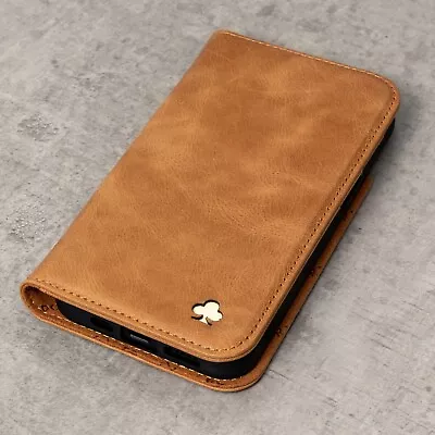 PORTER RILEY - IPhone 11 (6.1 ) Genuine Leather Stand / Cover / Wallet Case • £29.99