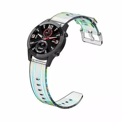  For Samsung Galaxy Watch 46mm / Watch 42mm Rainbow TPU Watch Band Strap • $15.99