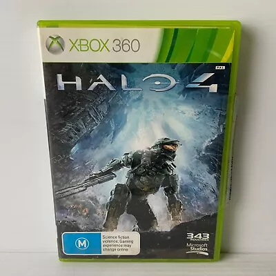Halo 4 + Manual - Xbox 360 - Tested & Working - Free Postage • $4.88
