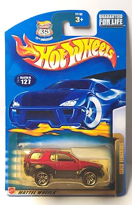 Hot Wheels Isuzu Vehicross Red #127 • $10