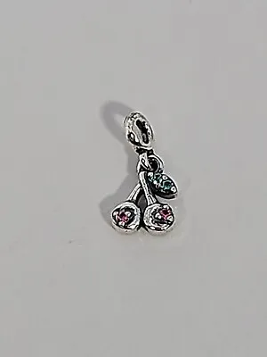 Authentic Pandora Sterling My Cherry MIcro ME Dangle Charm #798371NCC • $23.10