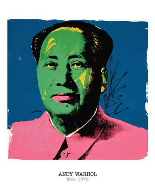 Mao 1972 By Andy Warhol Art Print Offset Lithograph Pop Poster 16x20 • $27.95