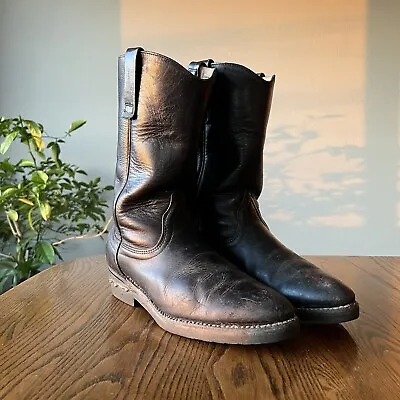 Vintage RED WING 1473 Western Engineer Boots Soft Toe 8.5 D • $149.95