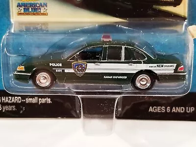 Johnny Lightning 1997 Ford Crown Victoria / American Blue! / New Orleans Harbor • $20.95