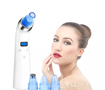 Blackhead Remover Powerful Vacuum Suction Deep Pore Cleansing W/ Multiple Heads • $16.71