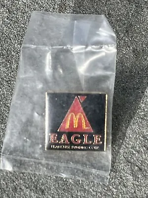 NOS VTG McDonalds Jewelry Crew Enamel Lapel Hat Pin Pendant Brooch (F) • $18.99