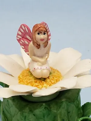 OOAK Fairy Handmade Miniature Clay Flower Fairy Teapot Handcrafted • $14.99