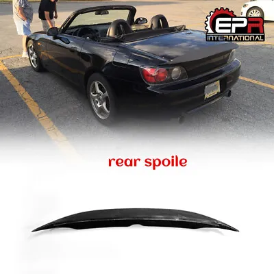 For Honda S2000 FRP Unpainted BYS Rear Trunk Spoiler Wing Ducktail Lip Diffuser • $360.86