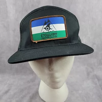 Crow's Feet A Mountain Collective Hat Cap Bend Oregon Ski Snowboard Bike Shop • $29.95