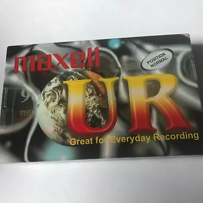 Maxell Ur 90 Blank Cassette Tape - New & Sealed  • £2.49