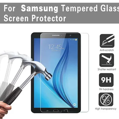 £5.93 • Buy 1 Pack Tempered Glass Screen Protector For Samsung Galaxy Tab A7/A8/S4/S6/S7/S8