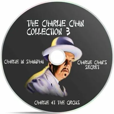 Charlie Chan Collection (3)  3 Public Domain Films Supplied On DVD Free Postage • £3.75