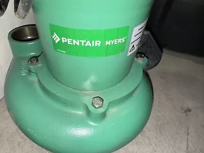 Pentair Myers Submersible Sewage Pump MW50 Series MW50-11 NEW • $570