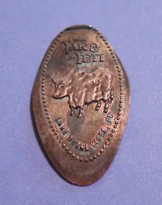 Yak & Yeti Elongated Penny Disney World Florida USA Cent Souvenir Coin • $1.99