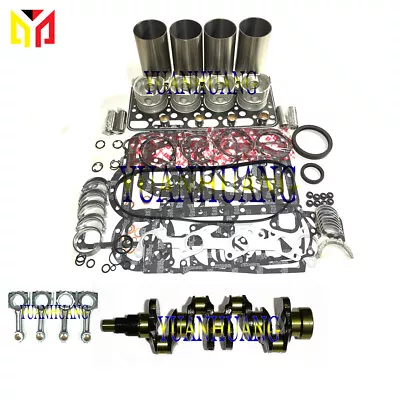 $1501 • Buy V3300-12V Engine Rebuild Kit W/ Crankshaft Con Rod For KUBOTA Bobcat Tractor