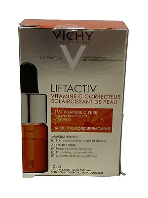 Vichy LiftActiv 15% Pure Vitamin C Serum Brightening/Anti Aging Exp 05/2024 10ml • $19.97