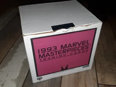 1993 Skybox Marvel Masterpieces Clean Factory Case Box Only! Rare Rare! Rare! • $199.97