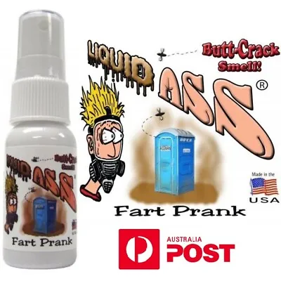 Original Liquid Ass Arse Fart Prank Stink Bomb Spray Smell Gag Joke Made In Usa • $32.95