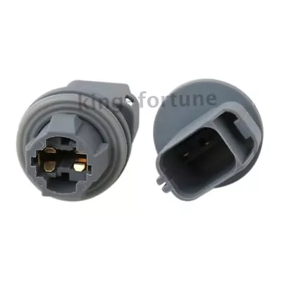 2x Car License Plate Light Tag Lamp Socket Gray For Ford F-150 F-250 F-350 F-450 • $8.88